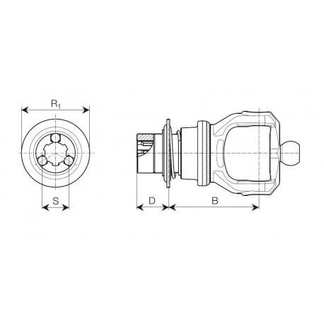 MACHOIRE Bondioli SFT S4 80° 1'3/8 Z6